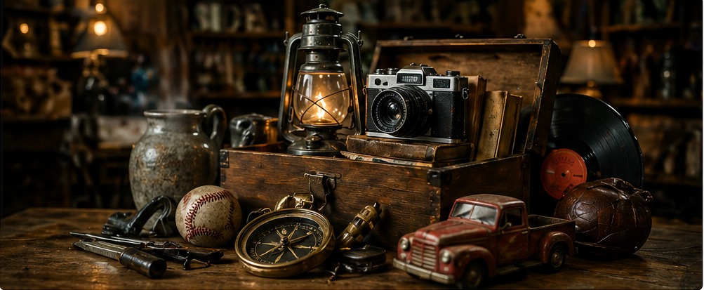 Curated resale treasures and collectibles